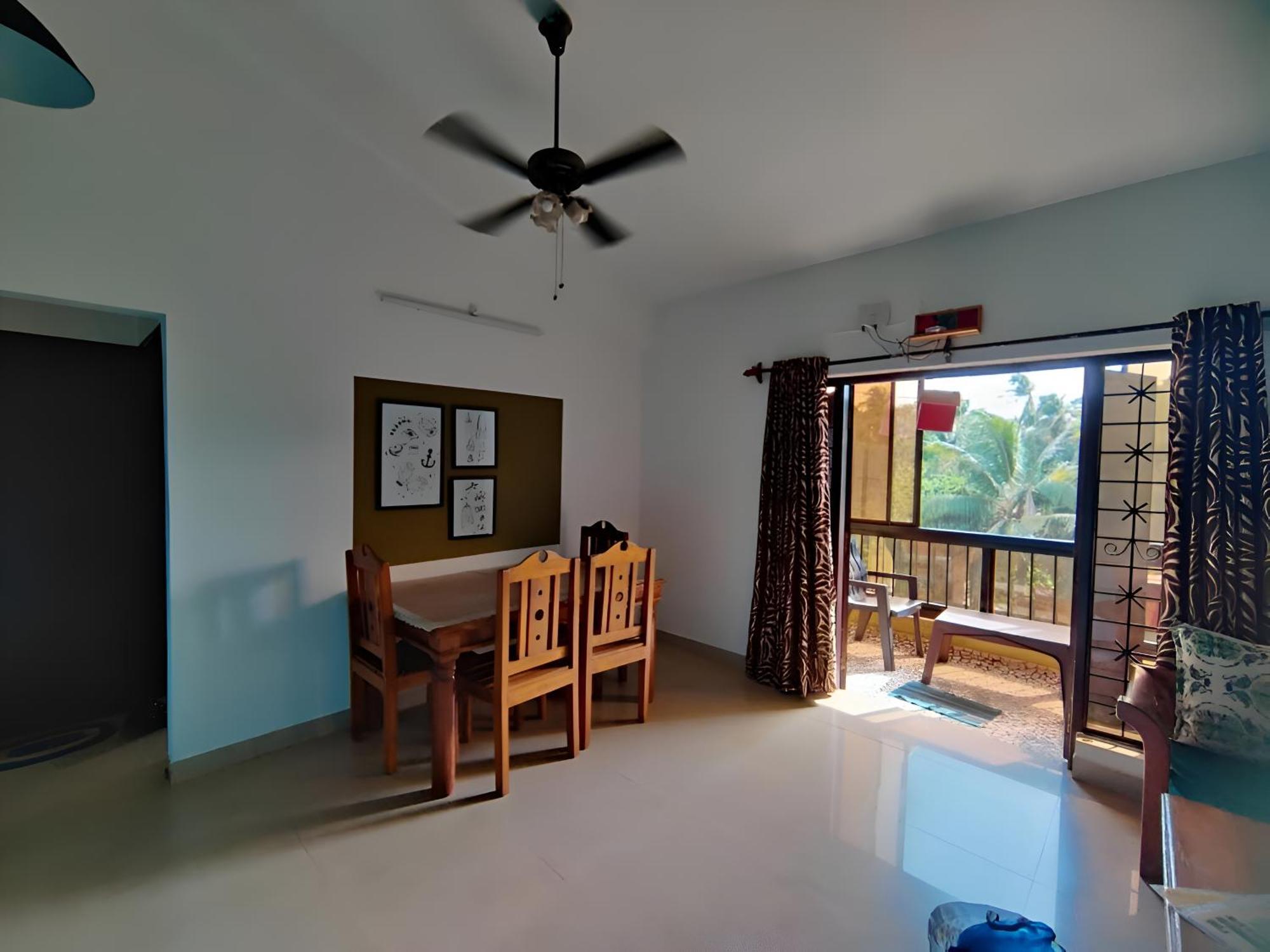 Ronne'S 2Bhk Lagoon Apartment -Calangute Buitenkant foto