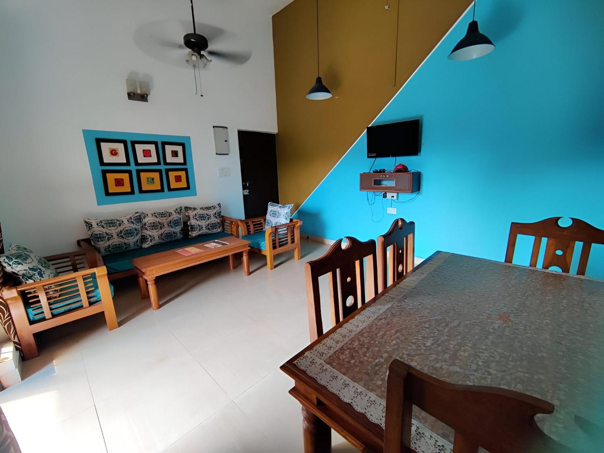 Ronne'S 2Bhk Lagoon Apartment -Calangute Buitenkant foto